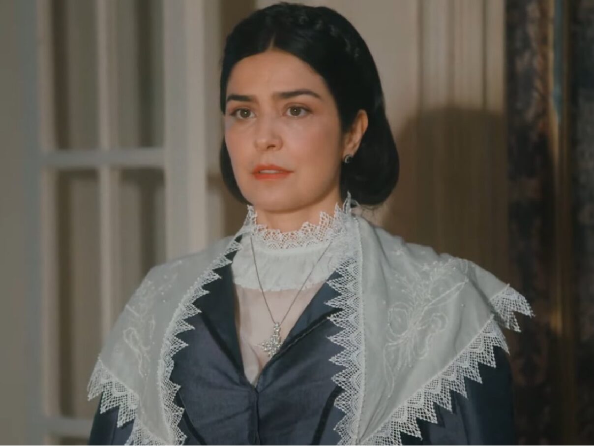 Teresa Cristina (Letícia Sabatella) em Nos Tempos do Imperador (Divulgação/Globo)