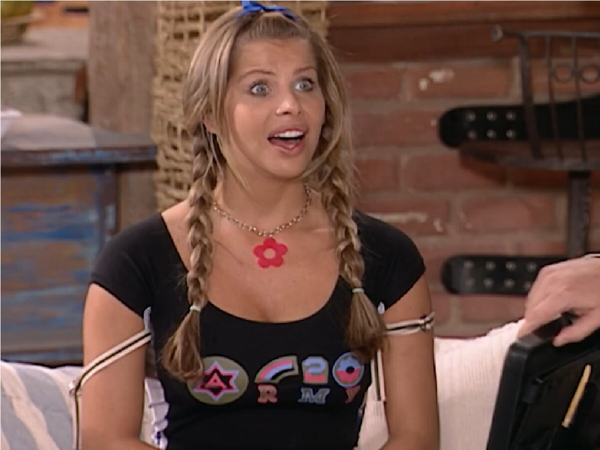 Tina (Karina Bacchi) em Da Cor do Pecado (Reprodução/Canais Globo)