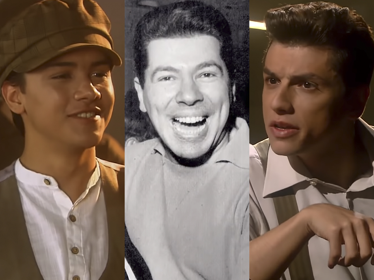 Victor Aguiar e Felipe Miguel interpretaram Silvio Santos em documentário do SBT