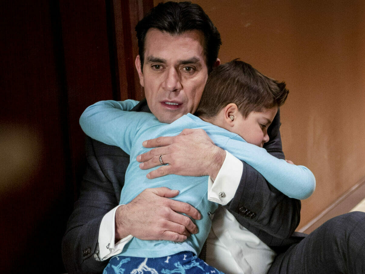 Ernesto (Jorge Salinas) e Nícolas (Leonardo Herrera) em Te Dou a Vida (Divulgação/SBT)