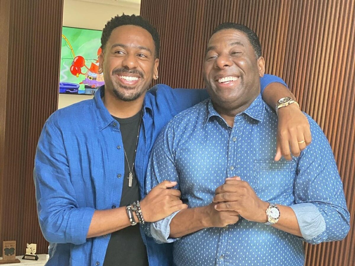 ViniGram e o pai, Netinho de Paula (Reprodução: Instagram)
