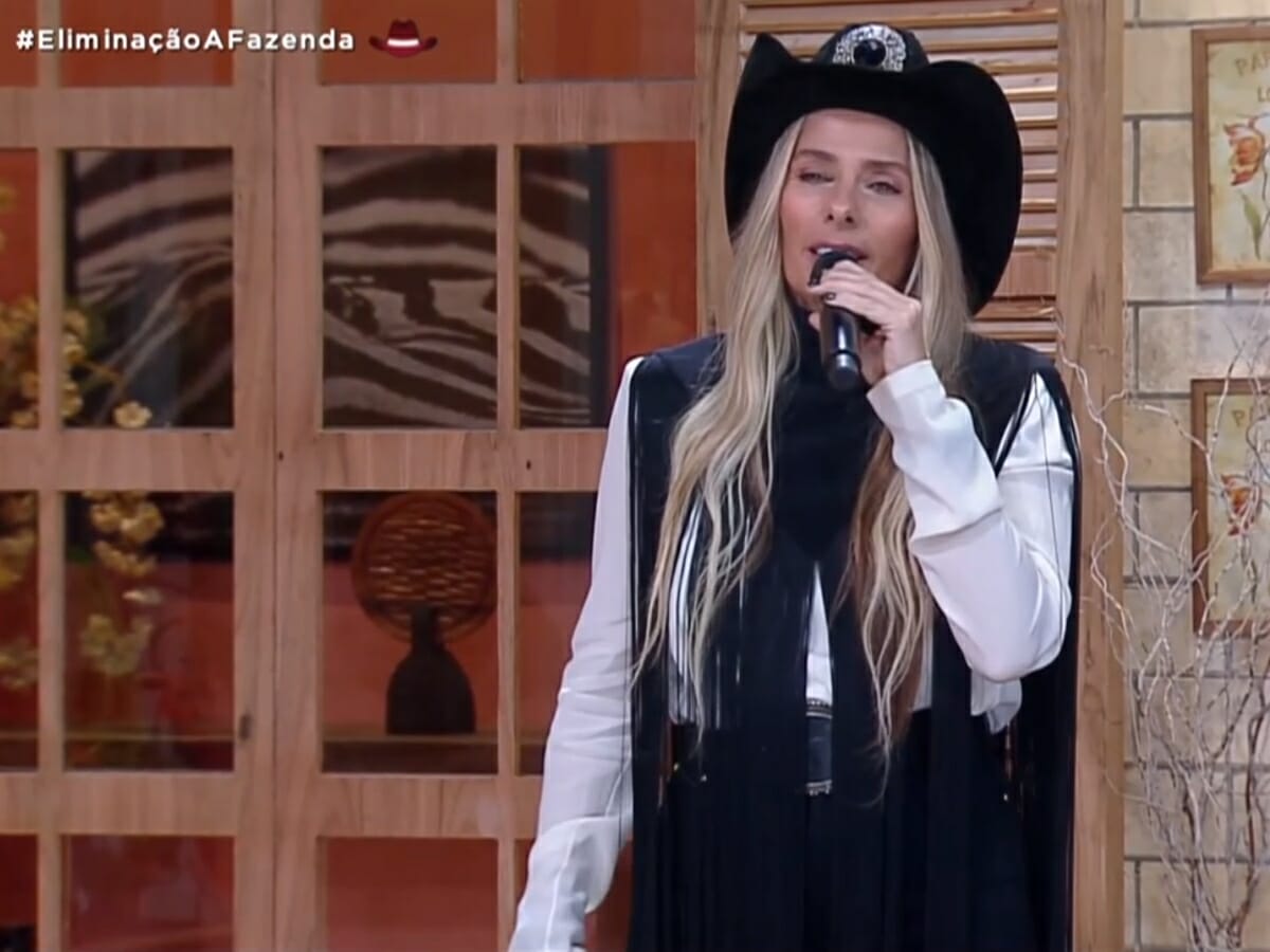 Adriane Galisteu em A Fazenda 13