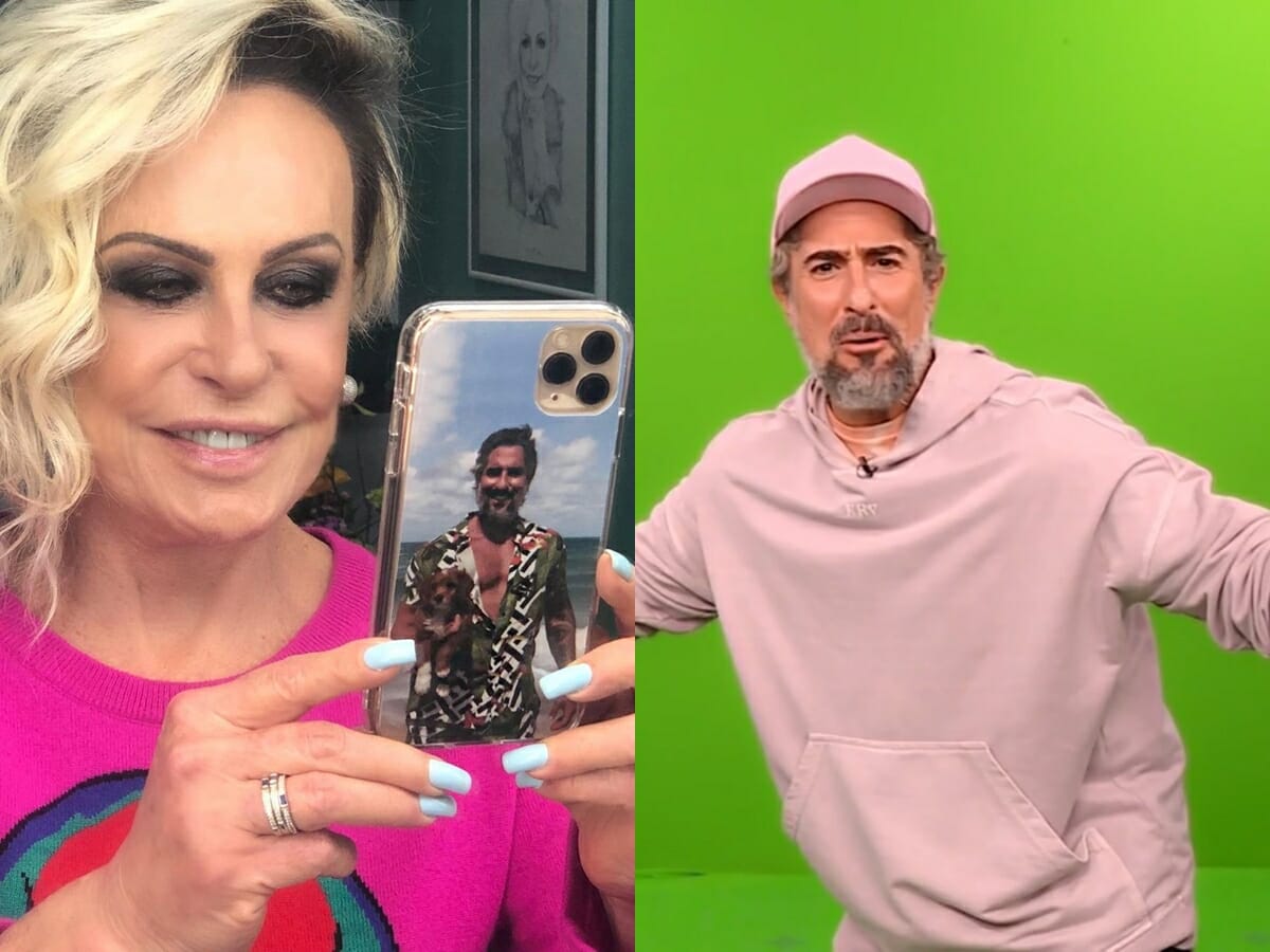 Ana Maria Braga e Marcos Mion