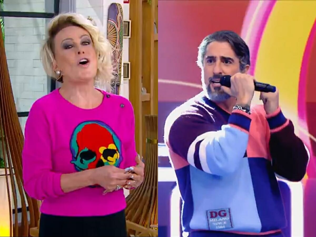 Ana Maria Braga e Marcos Mion