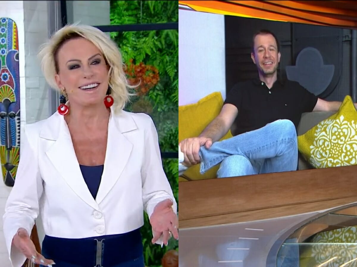 Ana Maria Braga e Tiago Leifert