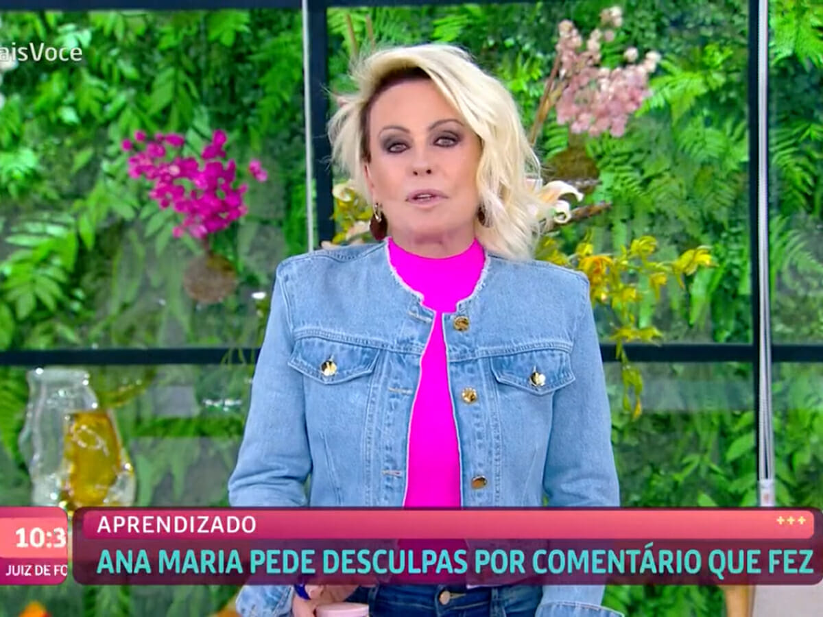 Ana Maria Braga no Mais Você