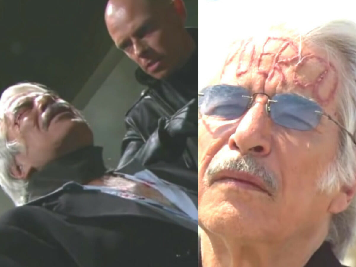 Aníbal é torturado pela máfia russa em Amores Verdadeiros (Reprodução)
