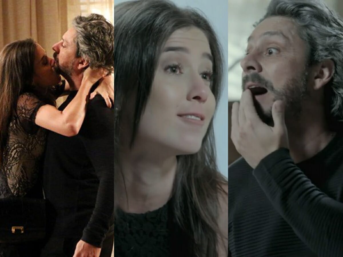 Cora (Marjorie Estiano) e José Alfredo (Alexandre Nero) de Império