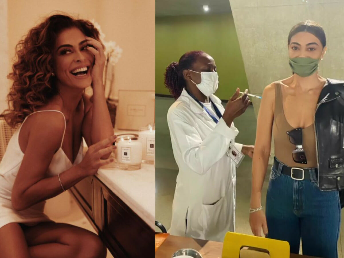 Juliana Paes recebeu a primeira dose da vacina contra a covid-19 em julho (Reprodução/Instagram)