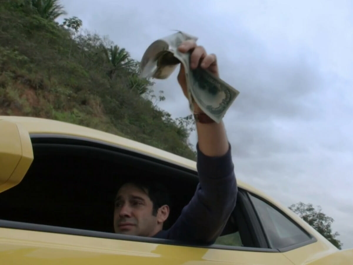 Agnaldo (João Baldasserini) em Pega Pega (Reprodução/Globo)