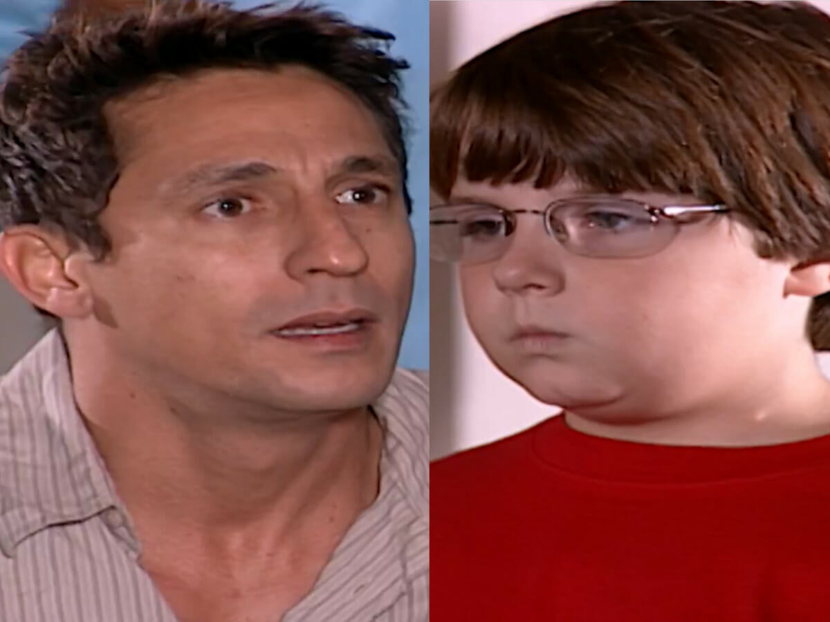 Kaíke (Tuca Andrada) e Otávio (Felipe Latgé) em Da Cor do Pecado (Reprodução/Globo)