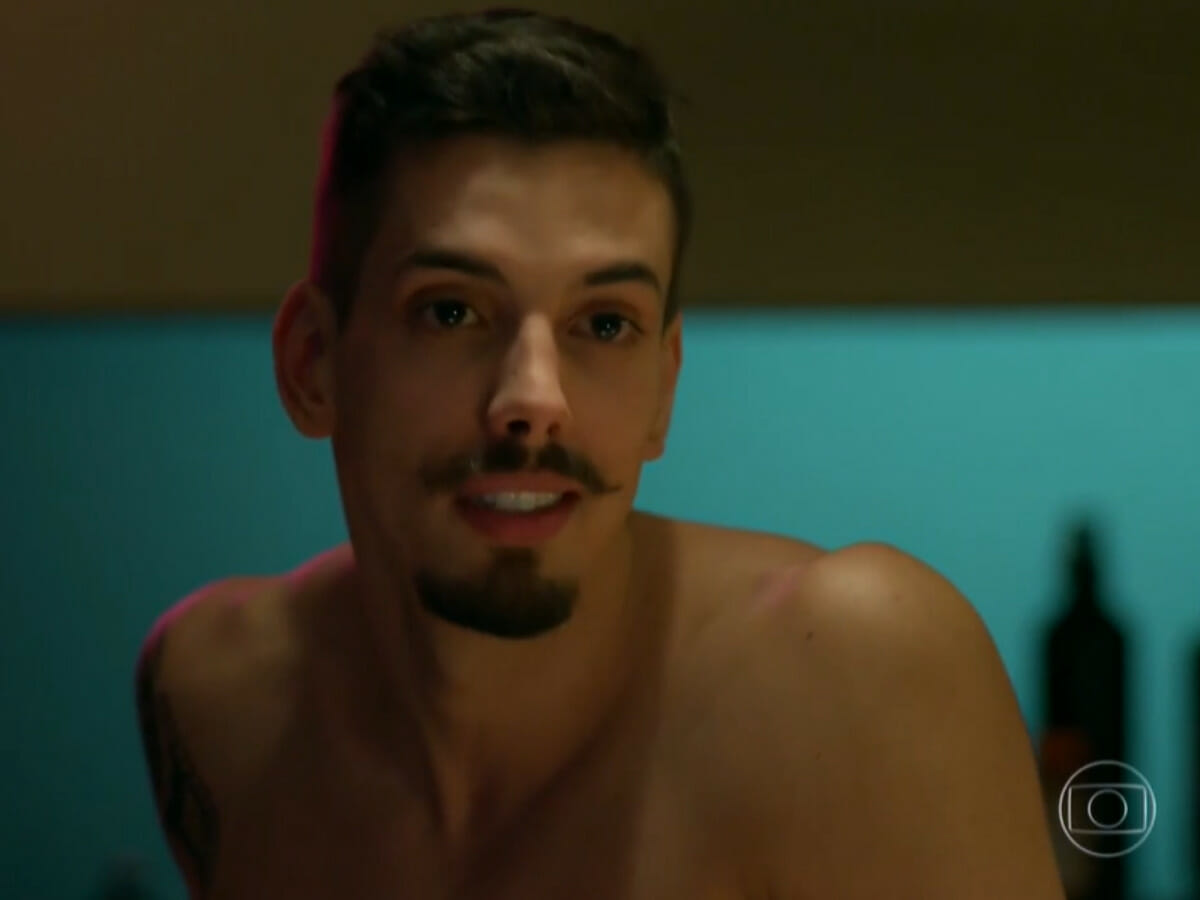 Sam (Felipe de Carolis) em Verdades Secretas (Reprodução/Globo)