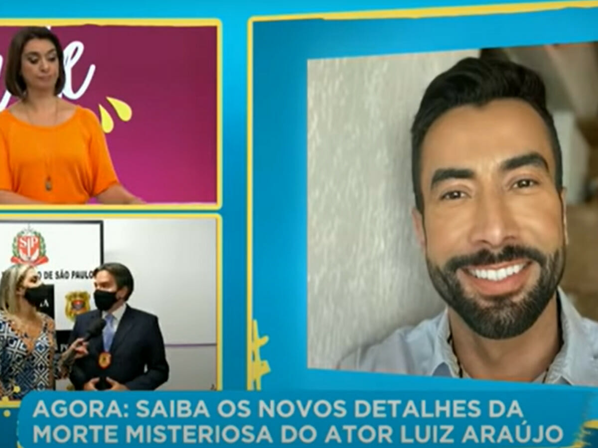Melhor da Tarde avalia possível causa da morte de Luiz Carlos Araújo (Reprodução/Band)