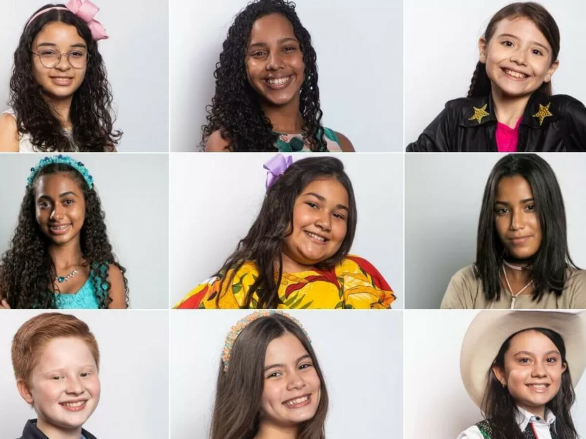 Semifinalistas do The Voice Kids (Reprodução/Globo)