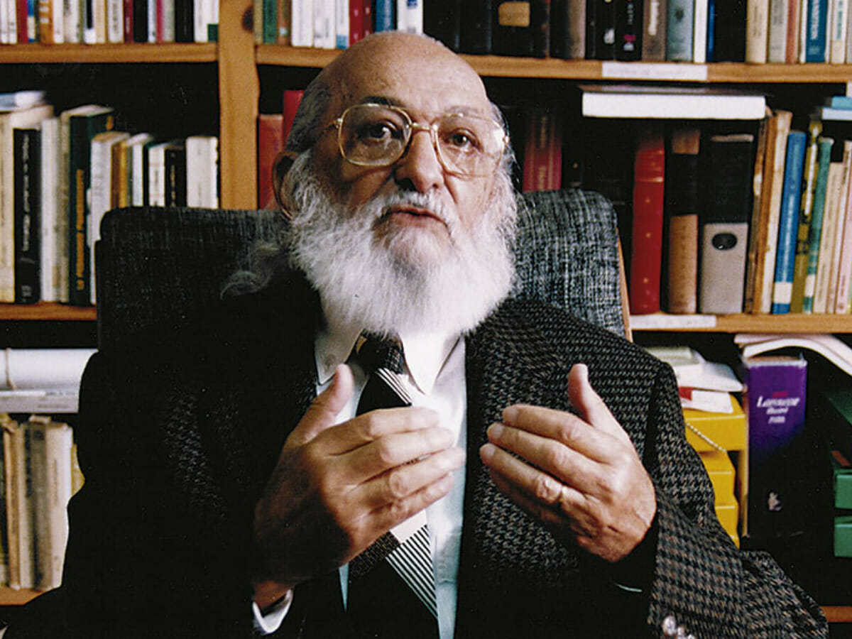 O educador Paulo Freire (Reprodução)