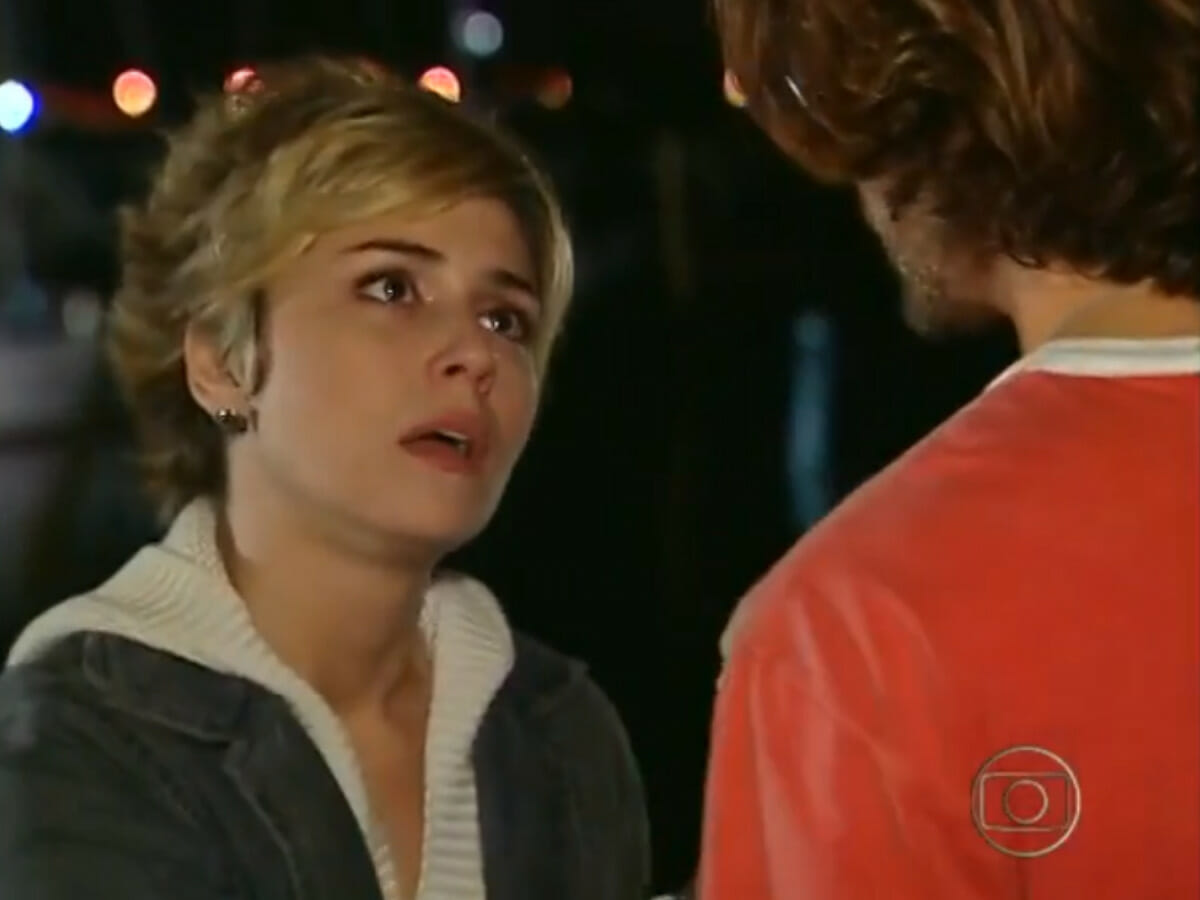 Bárbara (Giovanna Antonelli) e Apolo/Paco (Reynaldo Gianecchini) em Da Cor do Pecado (Reprodução/Globo)