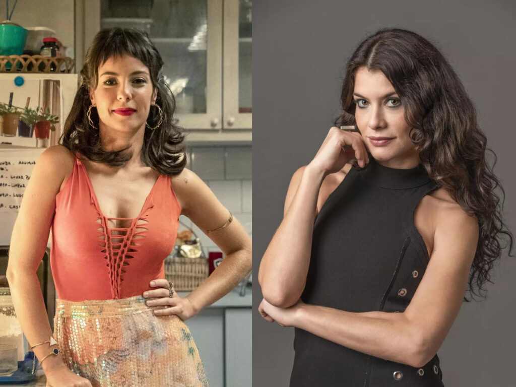 Andreia Horta e Alinne Moraes em Um Lugar ao Sol (Globo/Fábio Rocha)