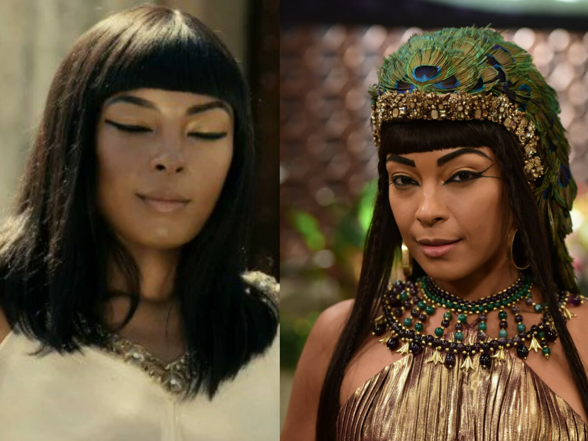Neferíades (Dandara Albuquerque) em Gênesis (Reprodução/Record TV)