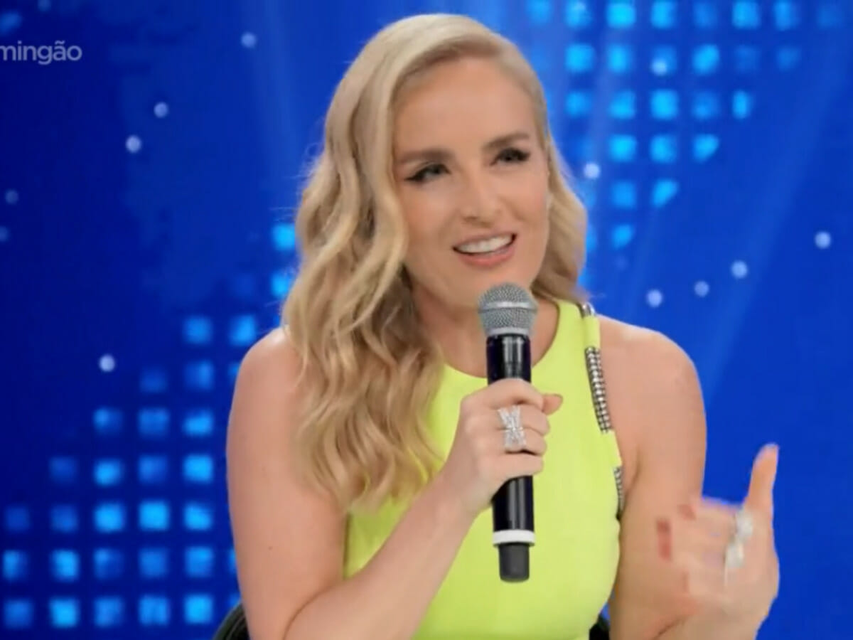 Angélica no Domingão com Huck (Reprodução/Globo)