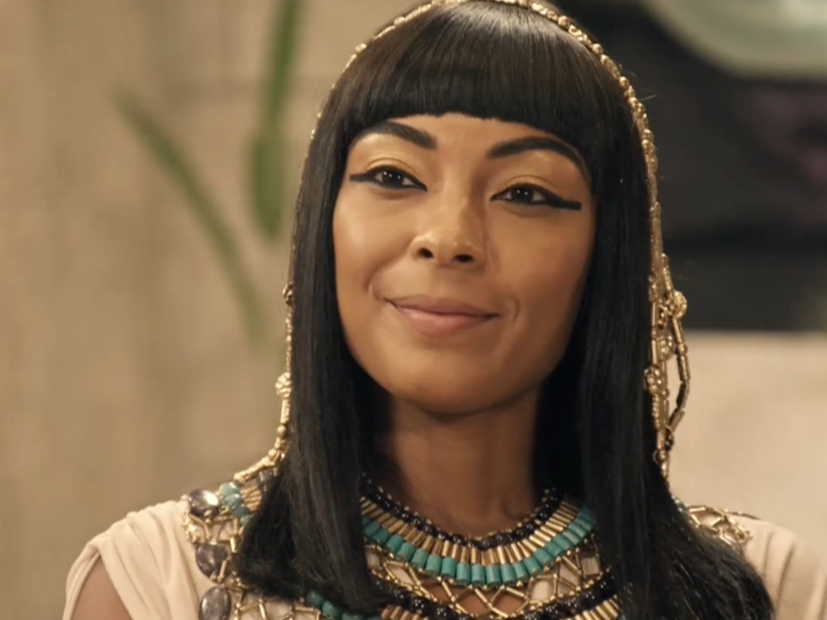 Neferíades (Dandara Albuquerque) em Gênesis (Reprodução/Record TV)