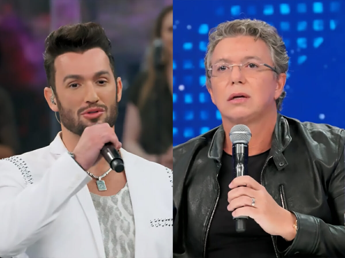 Diego Hypolito e Boninho