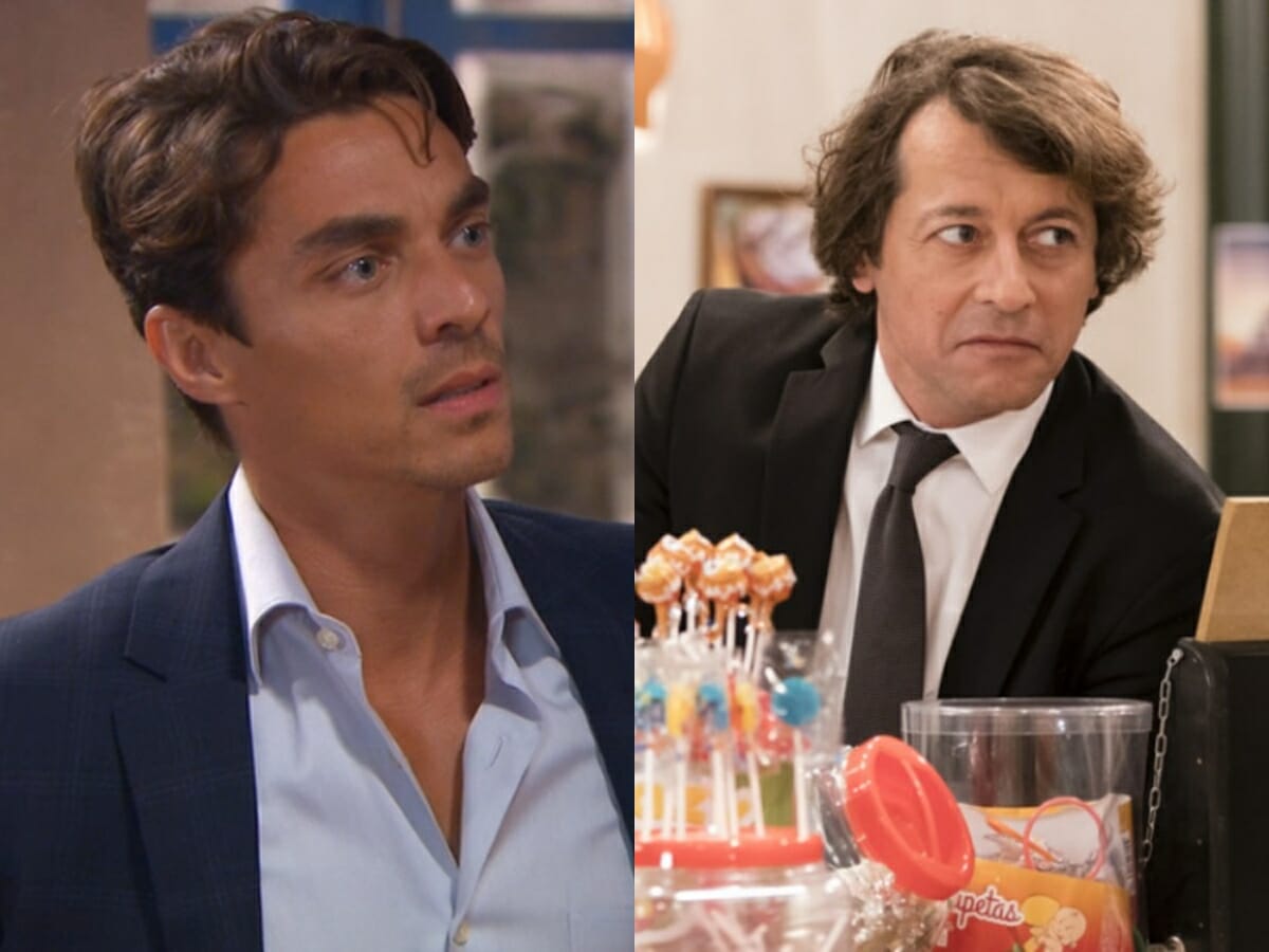 Duarte (José Mata) e Nuno (António Pedro Cerdeira) de Nazaré