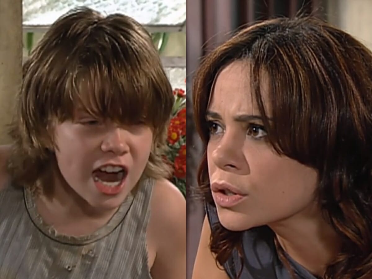 Dudu (Pedro Malta) e Elza (Vanessa Gerbelli) de Prova de Amor
