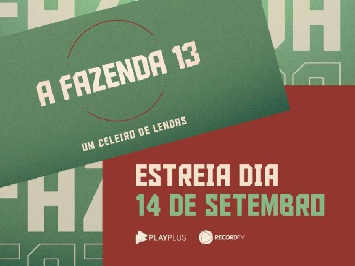 Estreia de A Fazenda 13 (reprodução Twitter Oficial)