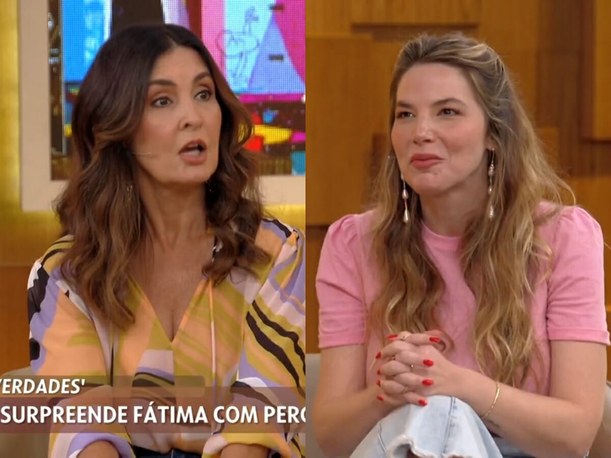 Fátima Bernardes e Luiza Zveiter no Encontro