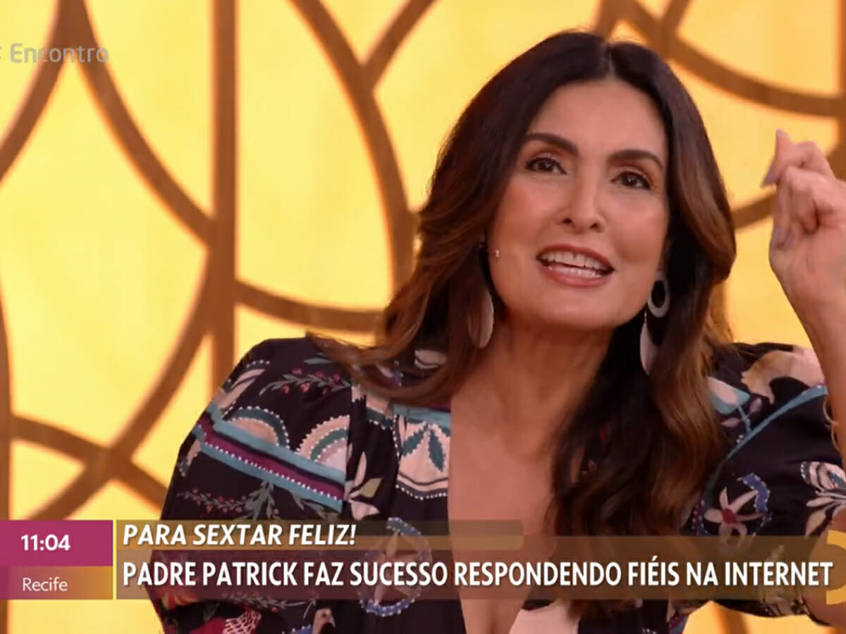 Fátima Bernardes no Encontro