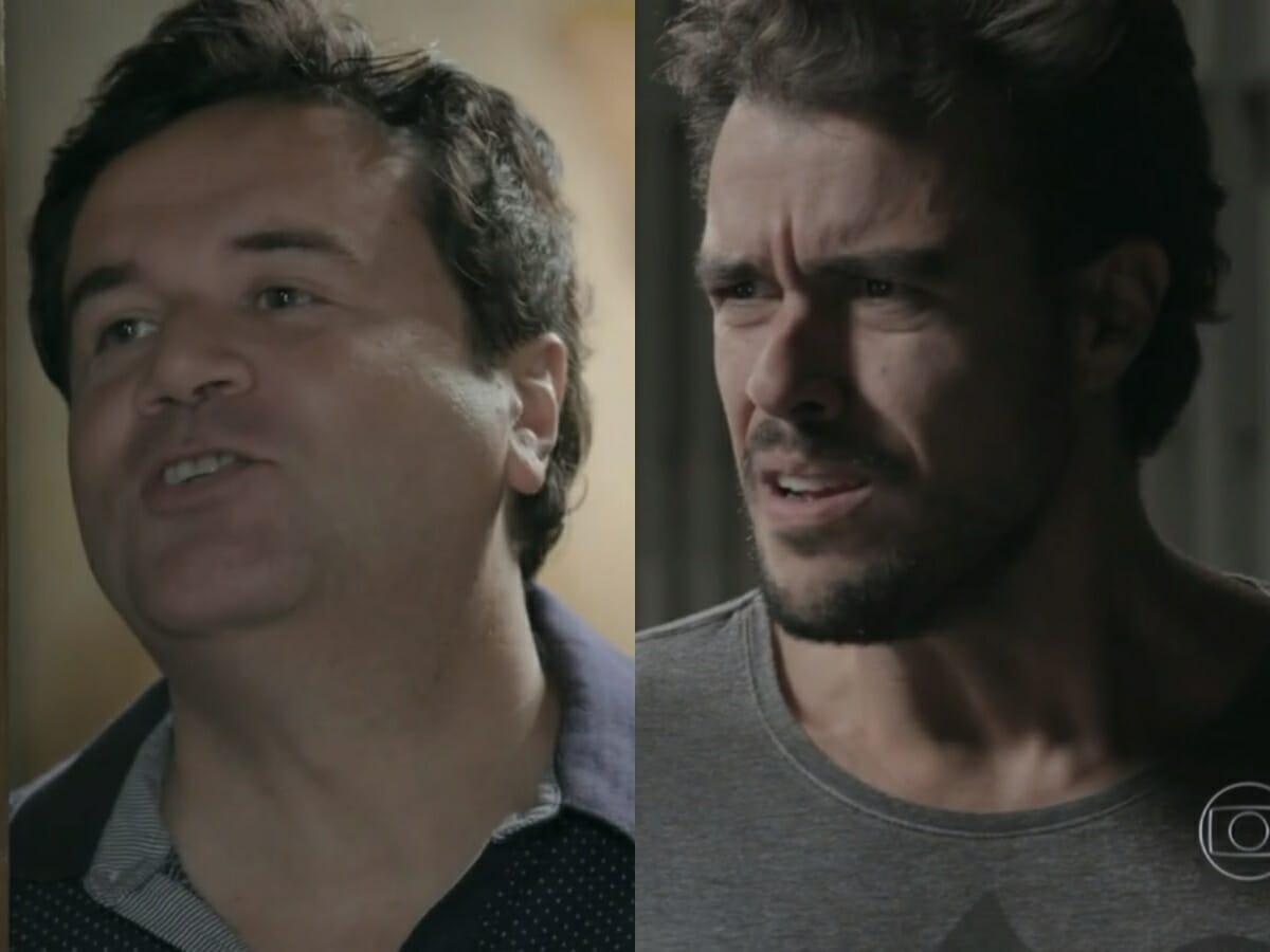 Felipe (Laércio Fonseca) e Enrico (Joaquim Lopes) de Império
