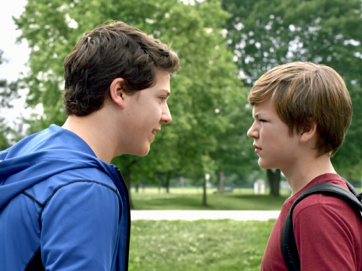 Finn e o Garoto da Escola