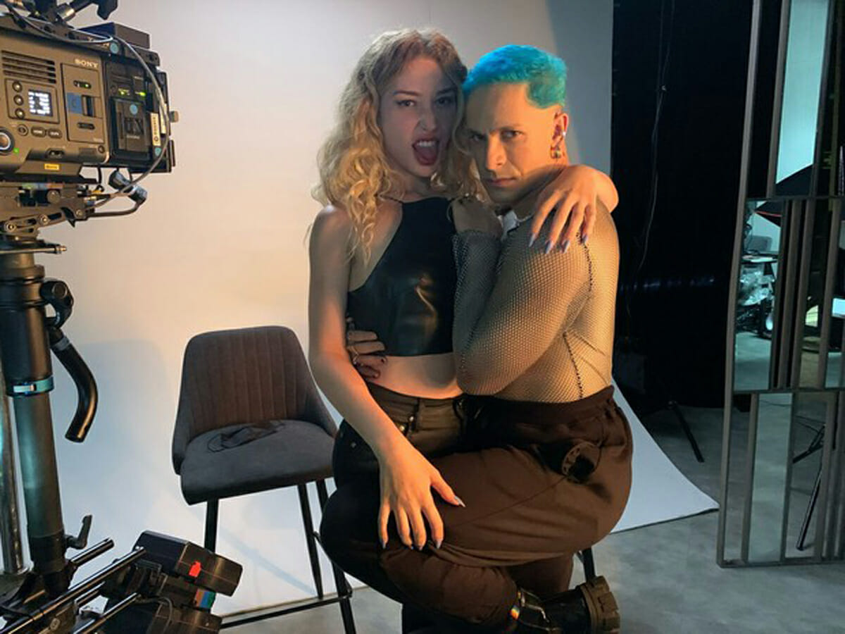 Gabrielle Gambine e Rainer Cadete