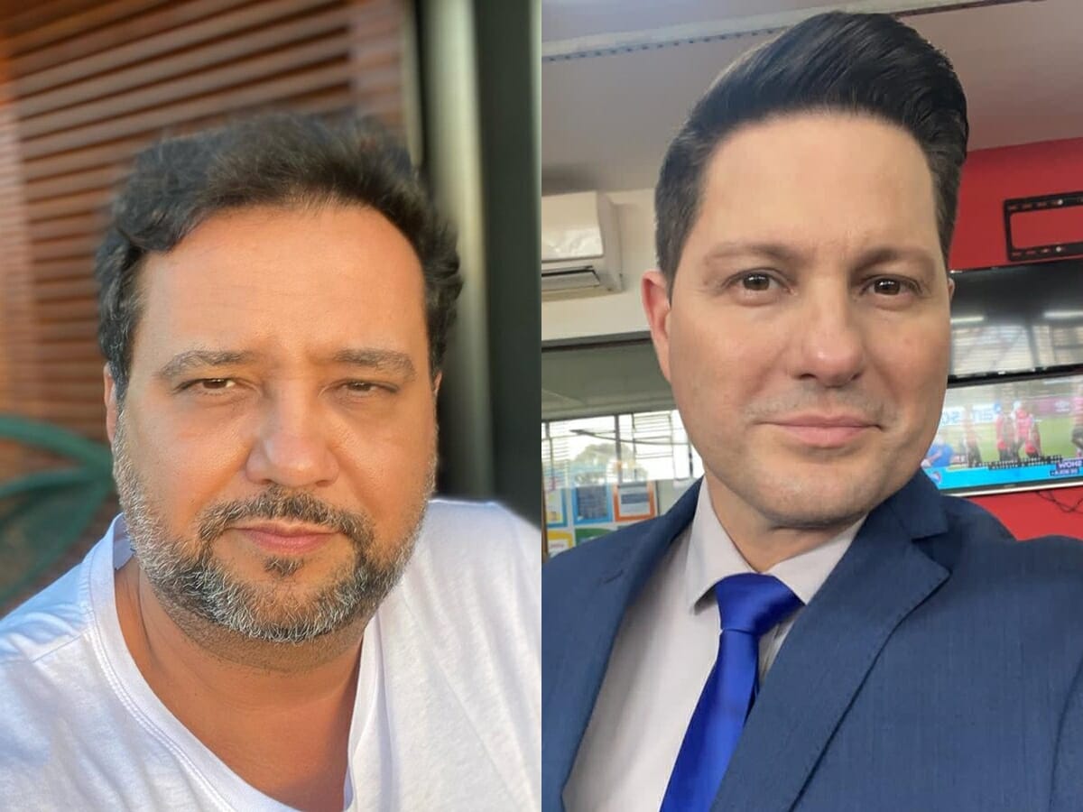 Geraldo Luís e Eleandro Passaia