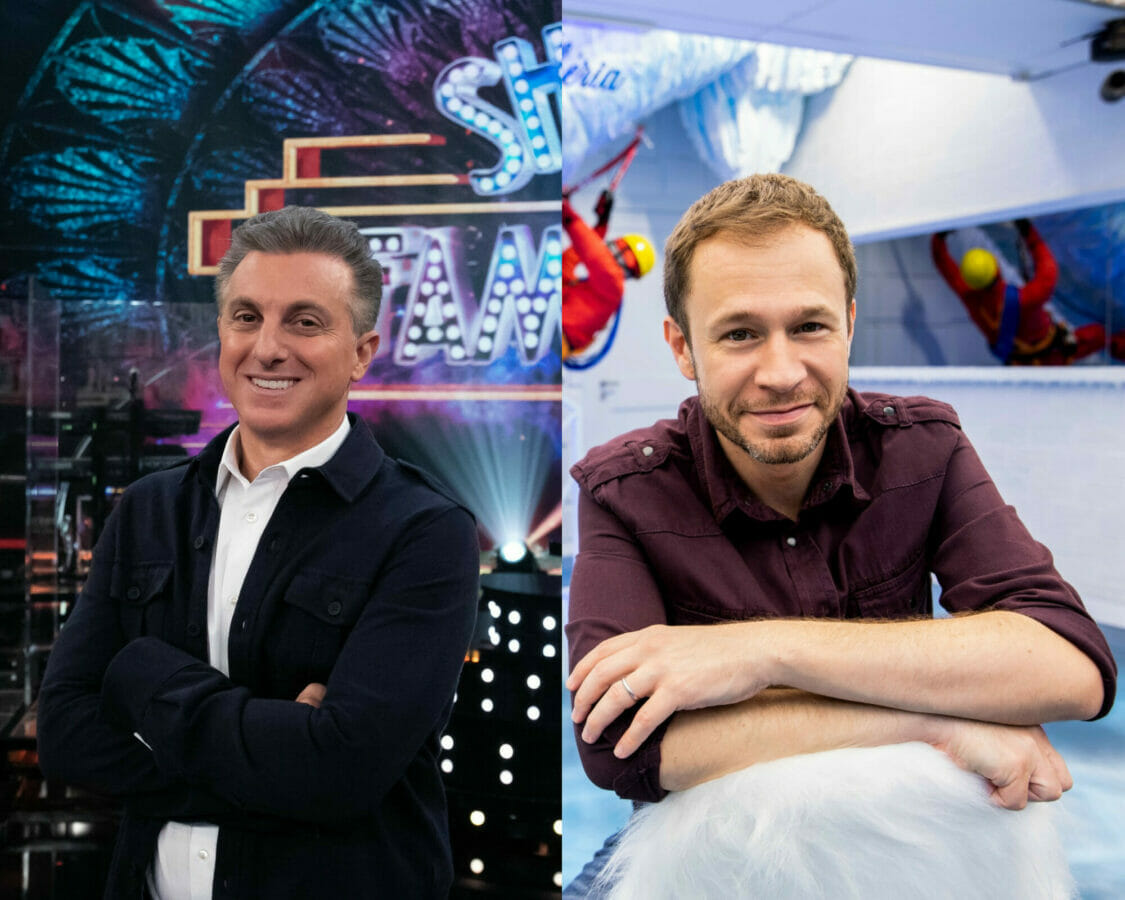 Luciano Huck e Tiago Leifert (Divulgação/Globo)