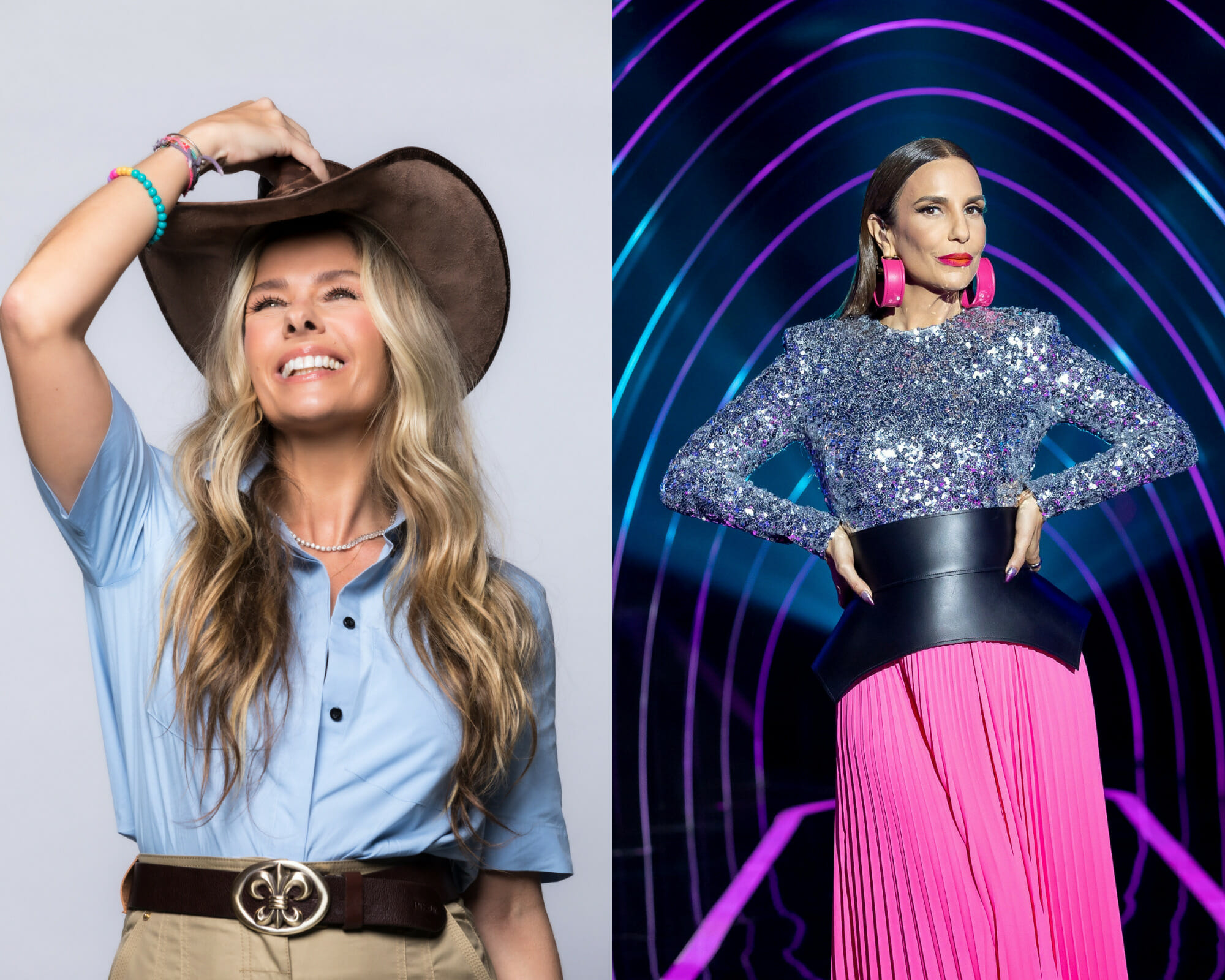 Adriane Galisteu e Ivete Sangalo (Divulgação)