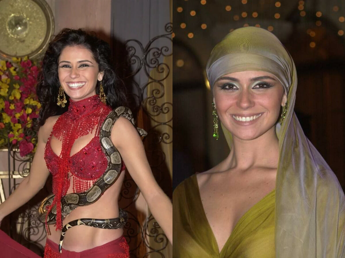 Giovanna Antonelli à época de O Clone (Divulgação)