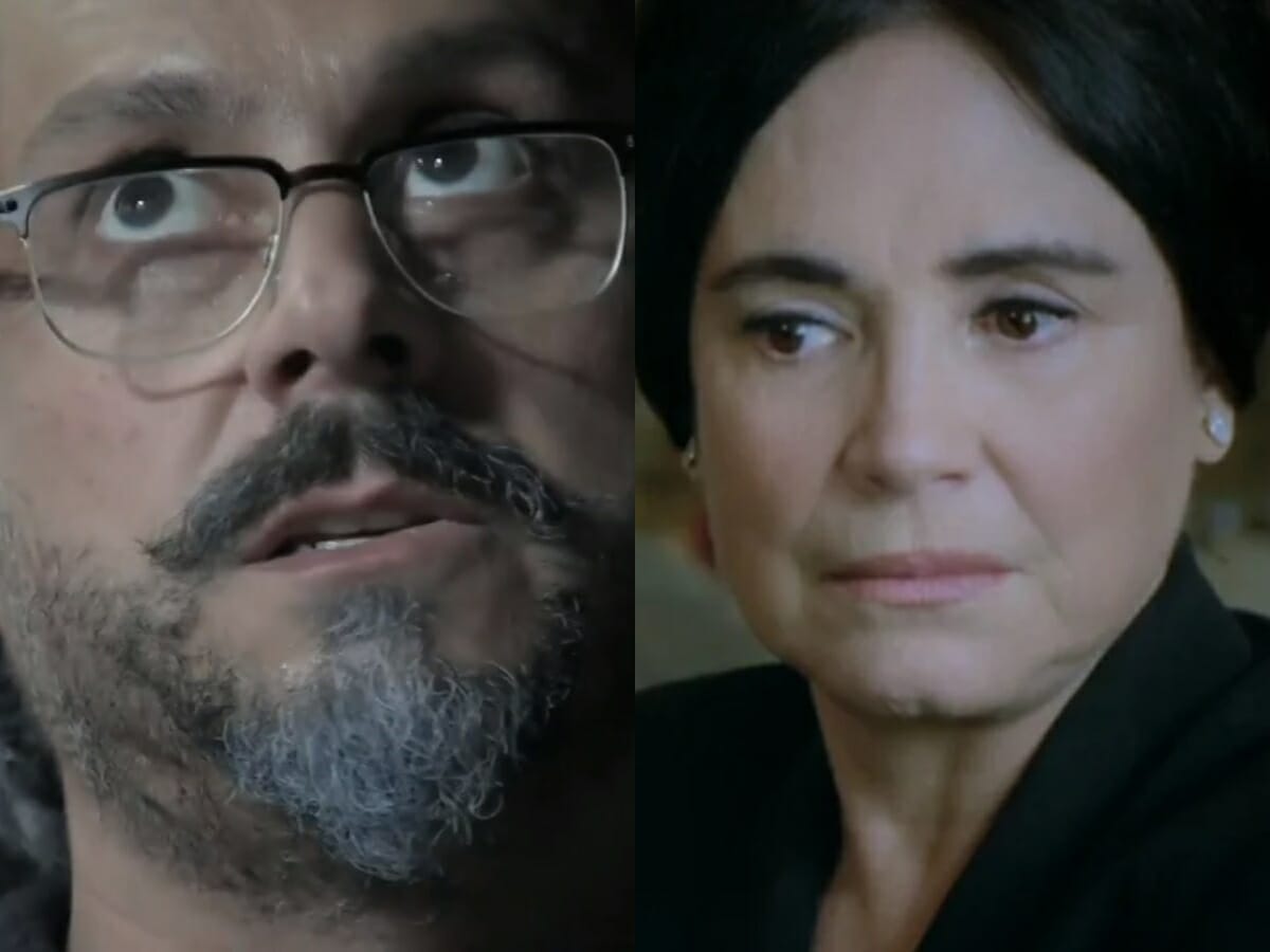 José Alfredo (Alexandre Nero) e Maria Joaquina (Regina Duarte) de Império