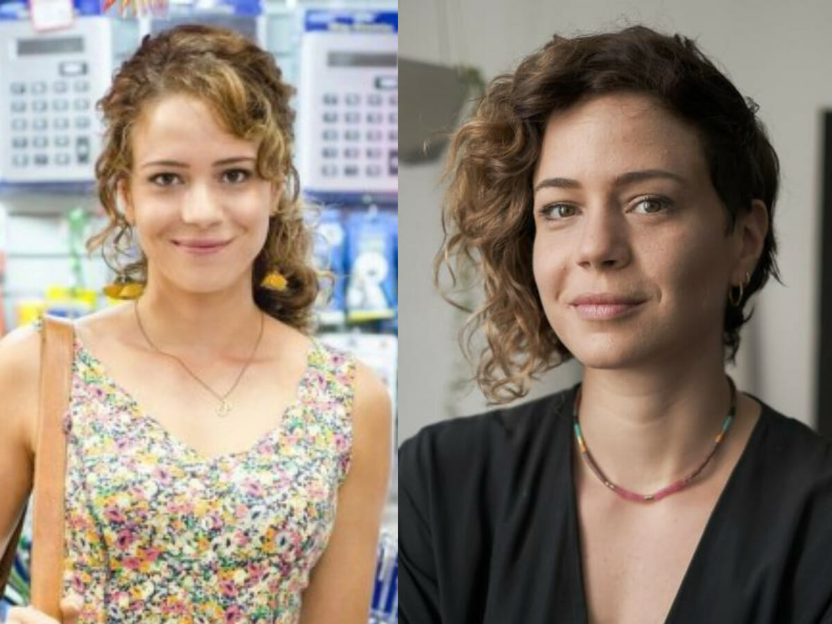 Leandra Leal como Cristina, de Império, e atualmente (Divulgação)