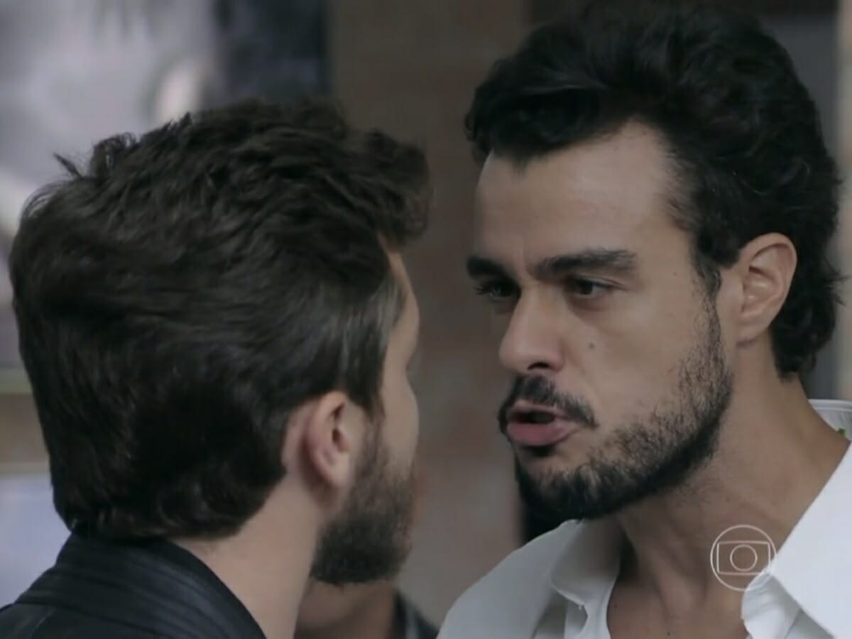 Leonardo (Klebber Toledo) e Enrico (Joaquim Lopes) de Império