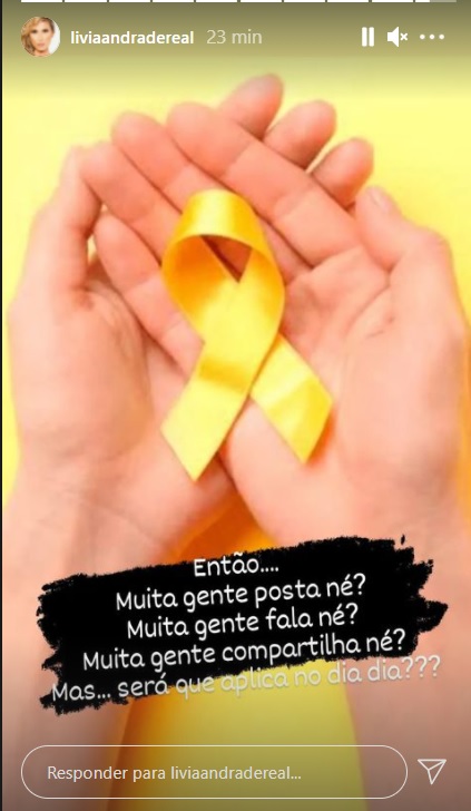 Lívia Andrade no Instagram
