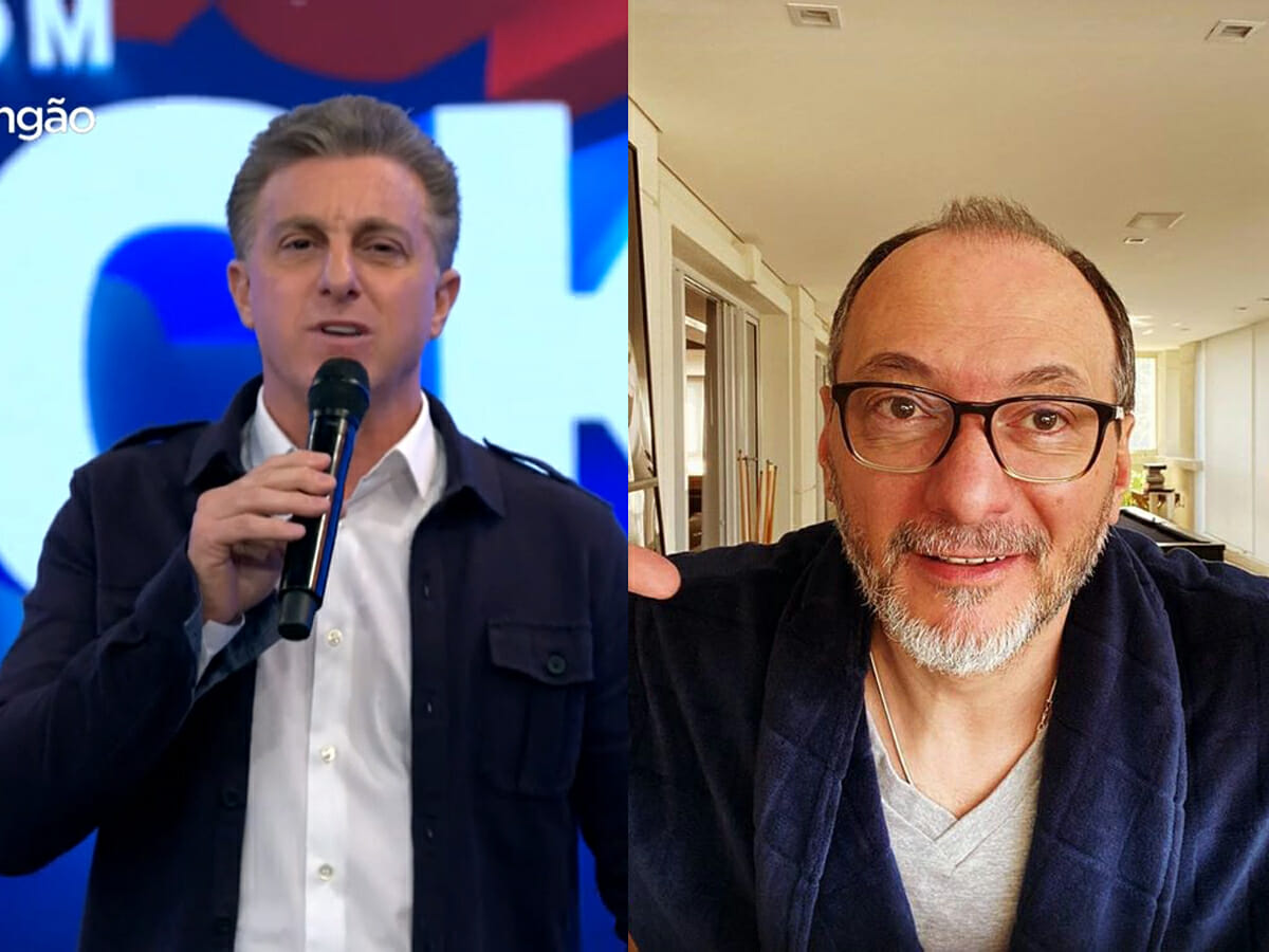 Luciano Huck e Britto Jr
