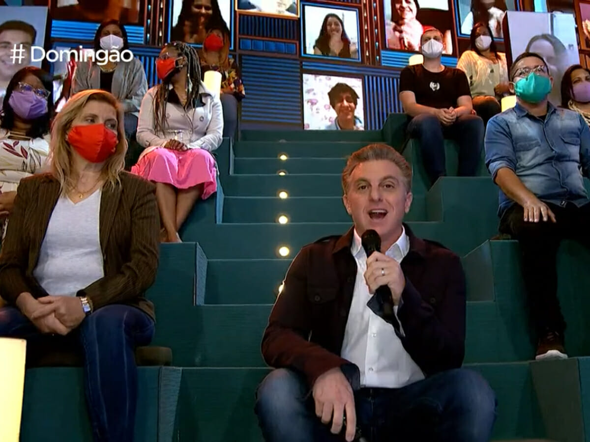 Luciano Huck no Domingão
