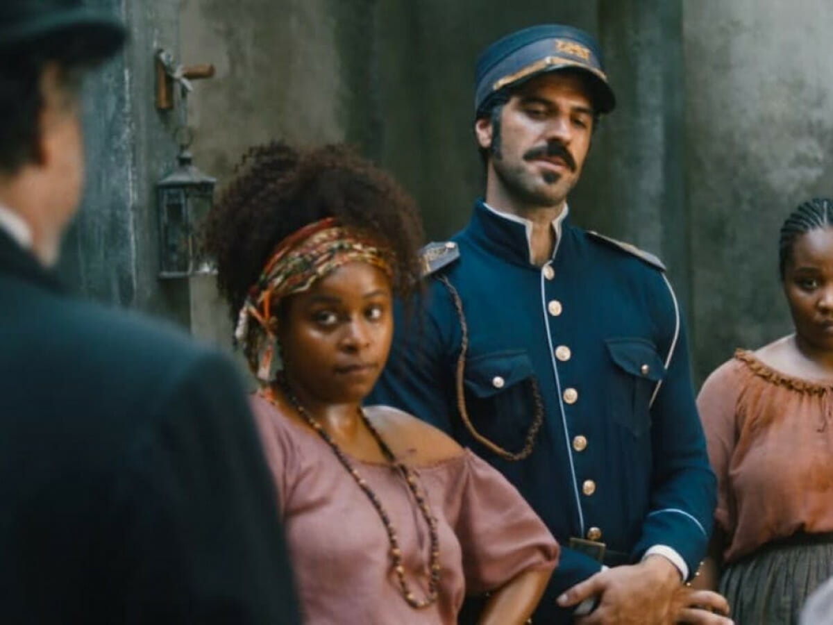 Lupita e Borges em Nos Tempos do Imperador (Divulgação - Globo)