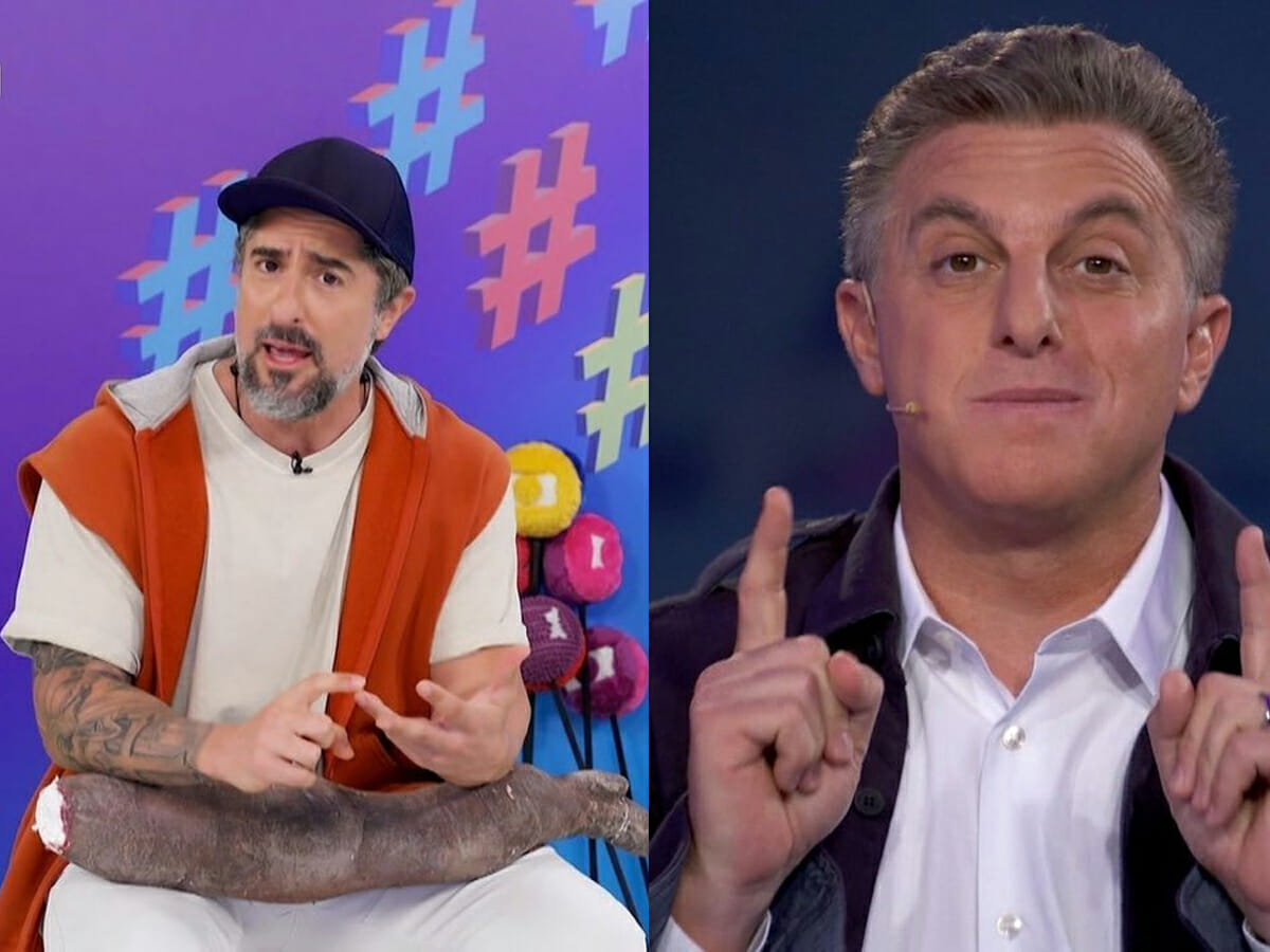 Marcos Mion e Luciano Huck