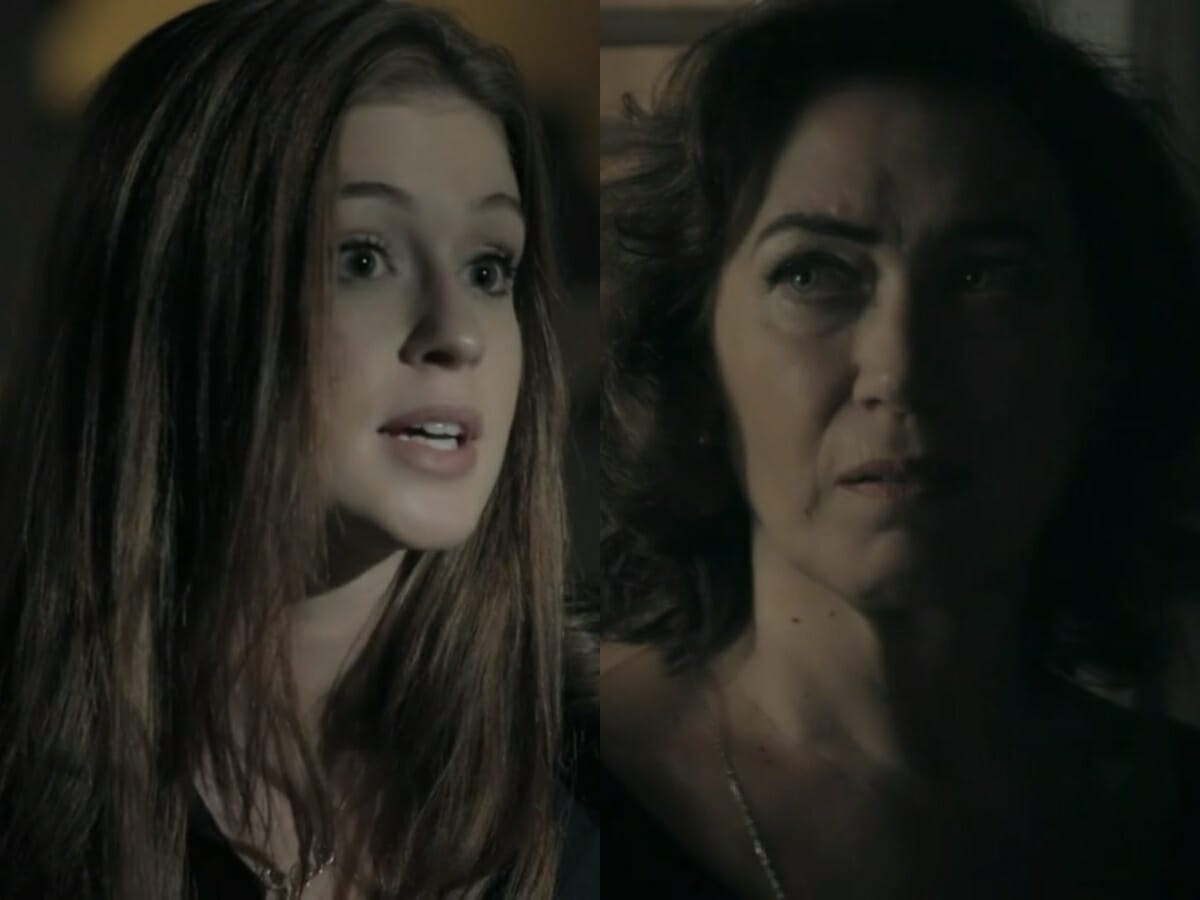 Maria Isis (Marina Ruy Barbosa) e Maria Marta (Lilia Cabral) de Império