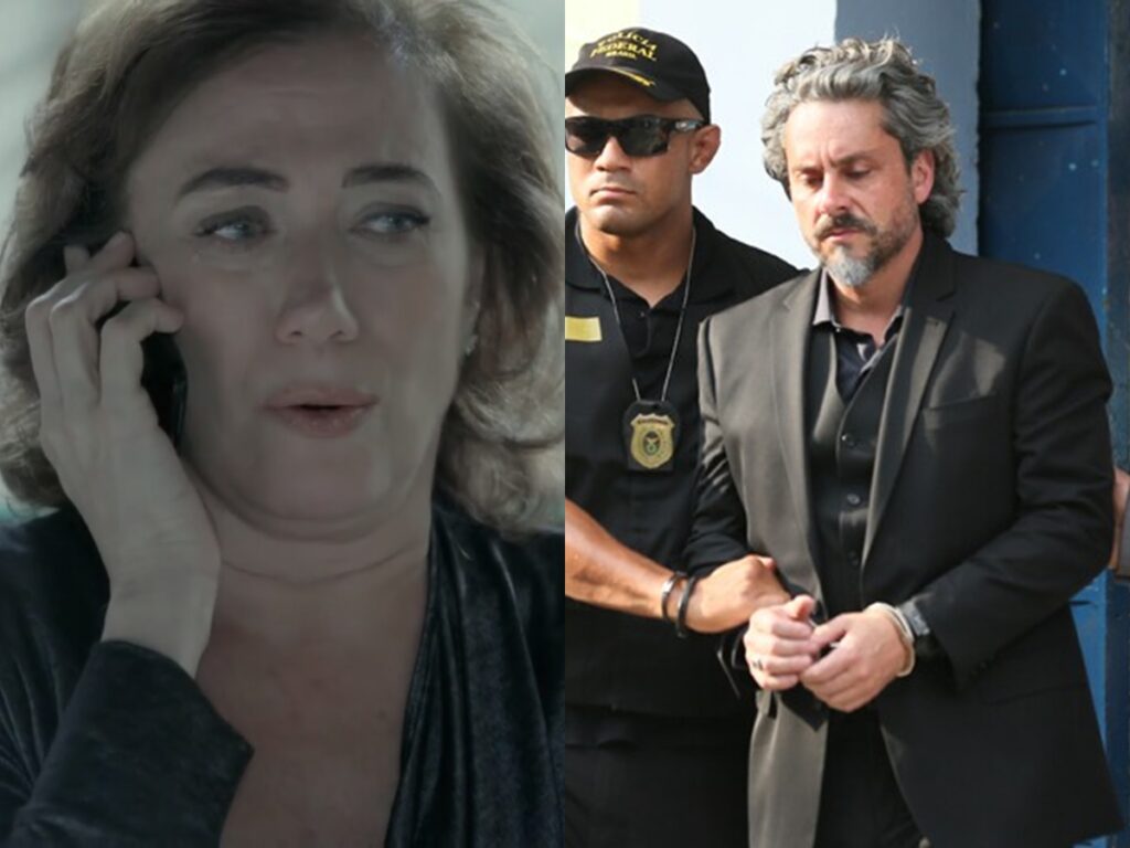 Maria Marta (Lilia Cabral) e José Alfredo (Alexandre Nero) de Império