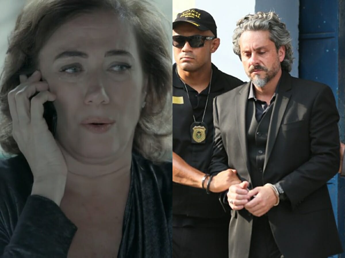Maria Marta (Lilia Cabral) e José Alfredo (Alexandre Nero) de Império