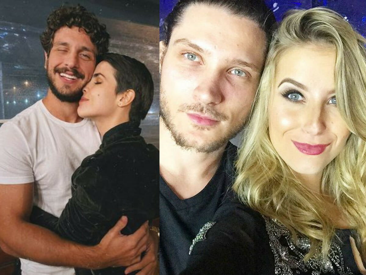 Mário Bregieira e Pérola Faria; Maurício Pitanga e Bárbara França (Reprodução)