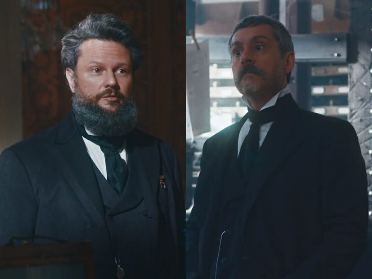 Pedro (Selton Mello) e Tonico (Alexandre Nero) de Nos Tempos do Imperador